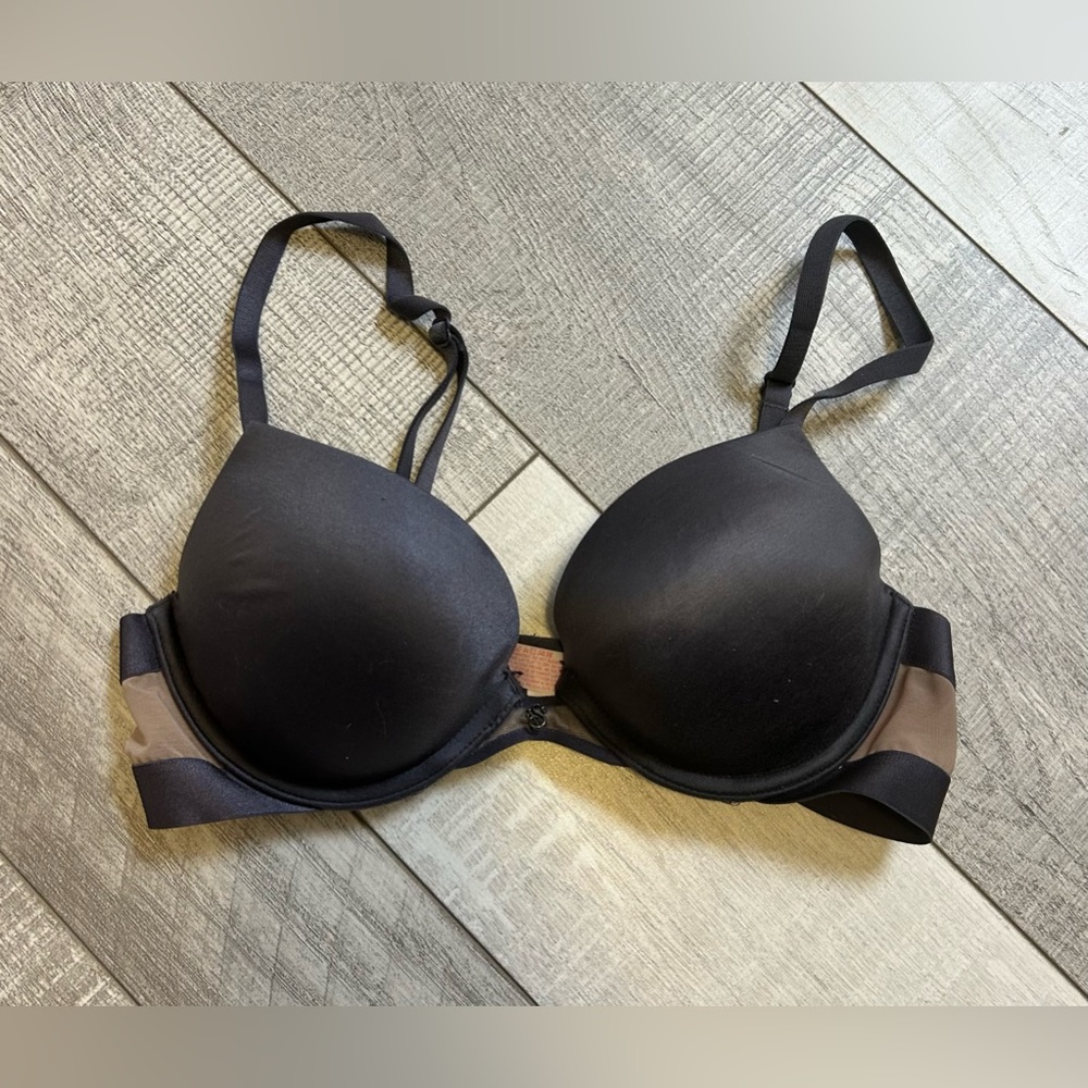 VS Bra with Nude Mesh